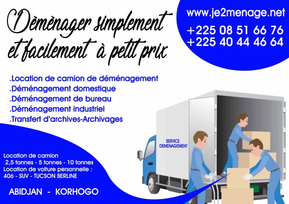 demenager abidjan